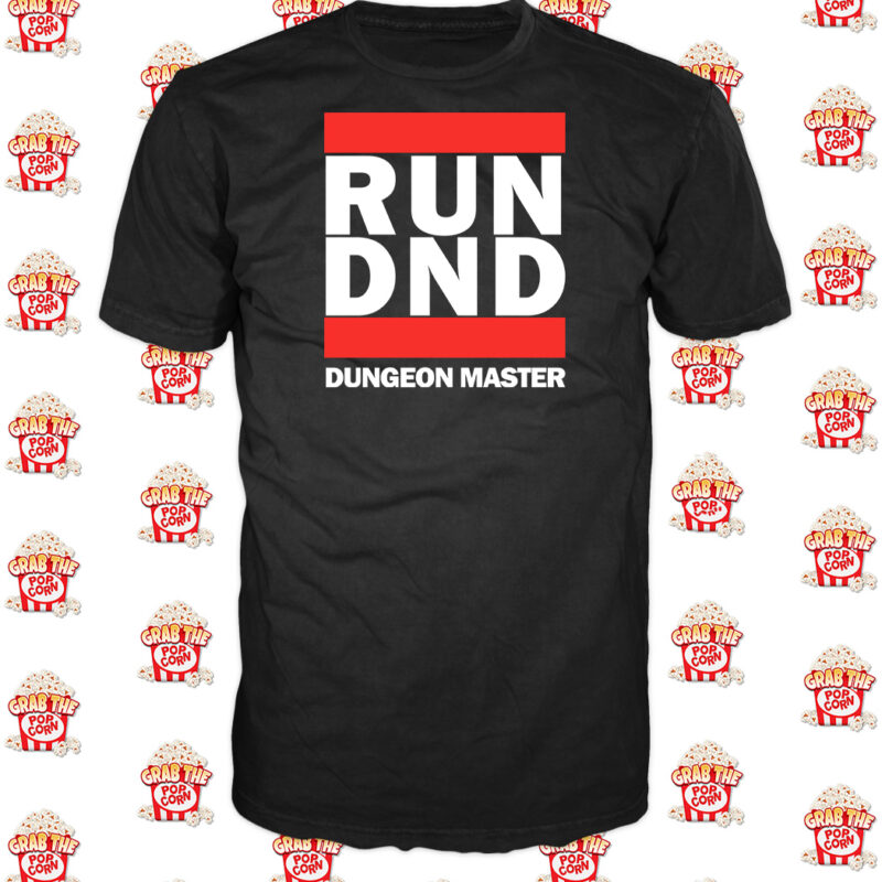 RUN DND - Dungeon Master Shirt
